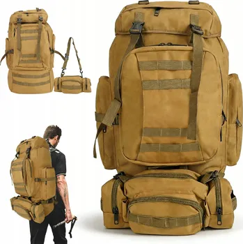 Sportovní batoh BATOH SPORTOVNÍ VOJENSKÝ TAKTICKÝ BATOH PRO MUŽE 100L