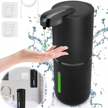 Dávkovač mýdla BEZDOTYKOVÝ DÁVKOVAČ MÝDLA/TEKUTÉHO MÝDLA AUTOMATICKÝ 380ML, MONTÁŽ NA ZEĎ