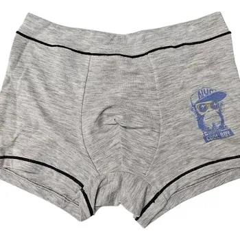 Boxerky Chlapecké modalové boxerky Cool Boy - 122-128 / světle šedý melír