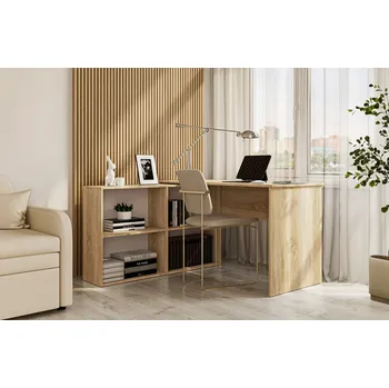 Počítačový stůl Pracovní stůl rohový CORONIL dub sonoma