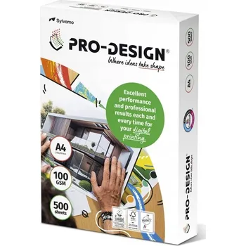 Kancelářský papír Kancelářský papír A4 100g Pro Design 500 listů 168CIE