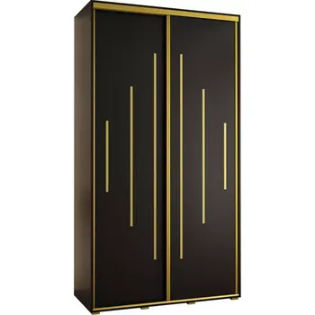 Předsíňová stěna Skříň 45 Canaris 12 140 černá/gold