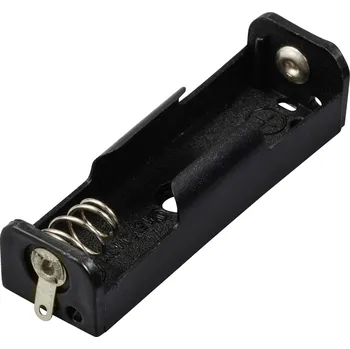 Držák baterie TRU COMPONENTS TC-13220512 bateriový držák 1x AA pájený konektor (d x š x v) 57 x 17 x 14 mm