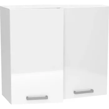 Kuchyňská Skříňka Vita W80su Alu Bílá/Lesk