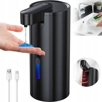 Dávkovač mýdla Bezdotykový dávkovač Unbranded 340 ml černý