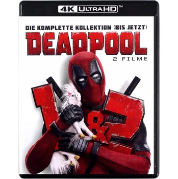 Blu-ray film Deadpool 1 + 2 Blu-ray 4K disk