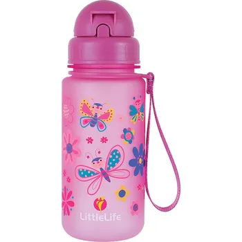 Kempingové nádobí Láhev Littlelife Water Bottle 400ml Butterflies