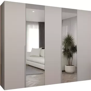 Předsíňová stěna Skříň Alicante II 250 kašmír/stříbrná