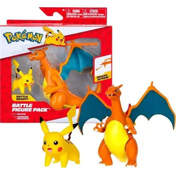 Figurka Pokemon Battle Deluxe Set 2 Bojové Figurky PIKACHU a CHARIZARD PKW3459