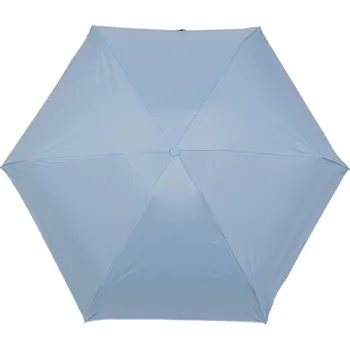 Deštník Dámský mini skládací deštník, velké, 7 modrá světlá