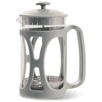 Konvice na čaj Konvice French press, 800 ml, MR-1663-800-šedá