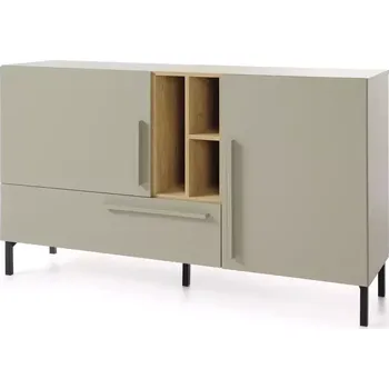 Kancelářská sestava Komoda Sergio SE6 3D Eukalyptus/Dub Baltic