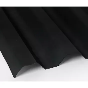 Průsvitná krytina Trapézová deska PvC 2000 x 900 x 1,2 mm antracitová