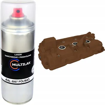 Barva ve spreji Lak ve ve spreji na víka ventilů motoru RAL 8007 POLOMAT
