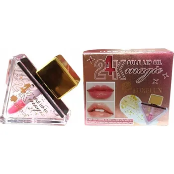 Přípravek na rty Lesk na rty - olej na rty s 24k zlatem, měnící barvu - odstín 01