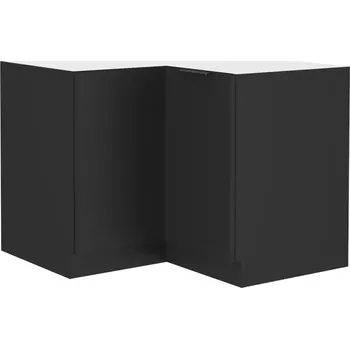 Kuchyňská skříňka Siena černý mat 90x90 Dn 2f bb