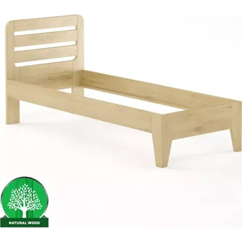 Ložnicová sestava Postel Buk Lk189–80x200 syrová