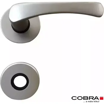 Dveřní kování Klika Alfa-R WC Inox