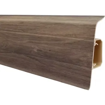 soklová lišta Podlahová lišta PCV SG75 – 70 Dub Burbon Tmavy