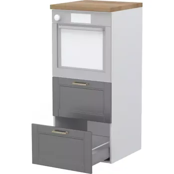 Kuchyňská skříňka Kuchyňská Skříňka Tara K14-60-2mb/4 graphite mat