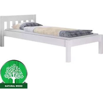 Obývací stěna Postel Pino 100x200 borovice bílá