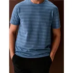 Sinsay - Bavlněné pruhované tričko - námořnická modrá - 282HL-59X - 282HL-59X-3XL