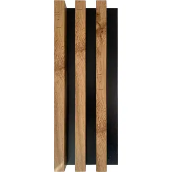 Obklad Lamelový panel 3D Dub wotan 41x190x2750mm