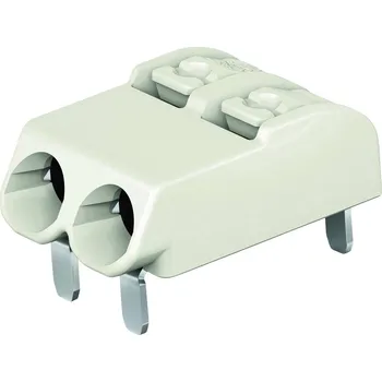 WAGO 2060-1402/998-404 pružinová svorkovnice 0.75 mm² Pólů 2 světle šedá 1 ks