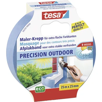 Izolační páska tesa PRECISION OUTDOOR 56250-00000-01 krepová lepicí páska tesa® modrá (d x š) 25 m x 25 mm 1 ks