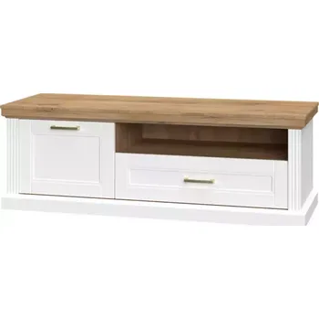 Obývací stěna Tv Stolek Tara TV1K1F white/pacific walnut