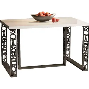 Jídelní set Stůl Ewerest 250 bílý lesk