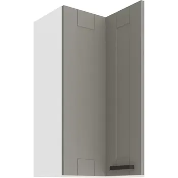 Kuchyňská Skříňka LUNA CLAYGREY/BÍLÝ 60X60 GN-90 2F (90°)