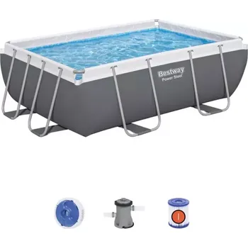Bazén Power Steel 2,82 x 1,96 x 0,84m s kovovou konstrukcí a čerpadlem 56629