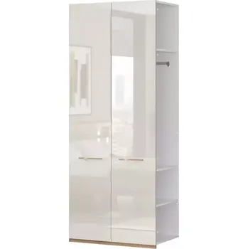 Předsíňová stěna Skříň 2d Gala dp2/gl pacific walnut/beige