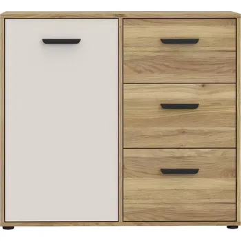 Komoda Komoda Mokkaro MOKK221L-M802 písek/dub mauvella