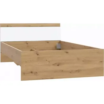 Ložnicová sestava Postel Arkina 120 cm Bílý/Dub Artisan