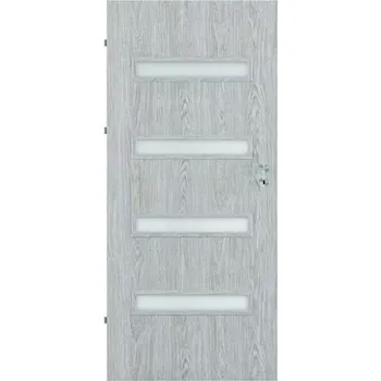 Interiérové dveře Interiérové dveře Verona 4*4 80L dub stříbrný