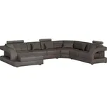 Rohová sedací souprava Douglas C L Morena 5 C hnědý