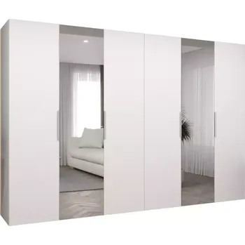 Předsíňová stěna Skříň Marbella II 300 bílá/stříbrná