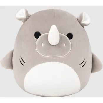 plyšák Squishmallows SQUISHMALLOWS Šedý žraločí nosorožec - Bruno