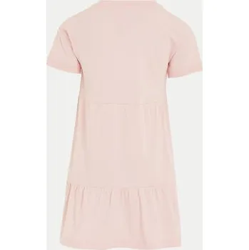 Dámské šaty Tommy Hilfiger Každodenní šaty Heart KG0KG07926 M Růžová Regular Fit 7Y