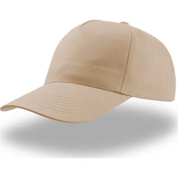 Pracovní přilba Atlantis Headwear Kšiltovka Start Five, 5 panelová, baseballová COT33003855599-khaki Khaki UNI