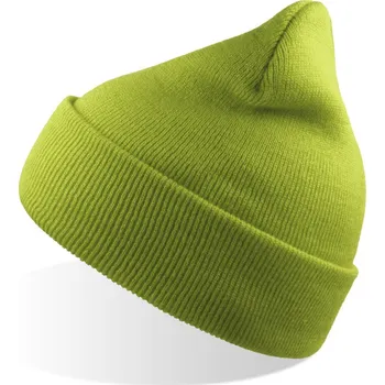 Pracovní přilba Atlantis Headwear Čepice Wind, pletená COT33000704299-lime green UNI Zelená lime
