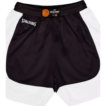 Šortky Spalding Hustle Shorts 40221108-blackwhite Velikost 152