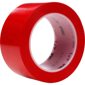 Izolační páska 3M 471F 471R50 PVC tape červená (d x š) 33 m x 50 mm 1 ks