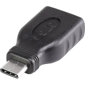 Renkforce USB 3.0 adaptér [1x USB-C® zástrčka - 1x USB 3.2 gen. 1 zásuvka A] s funkcí OTG, pozlacené kontakty