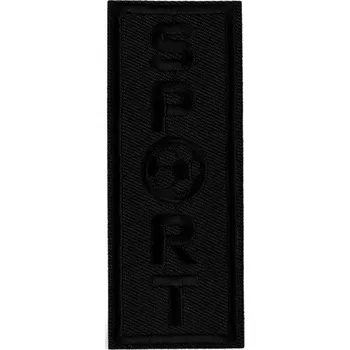 Nášivka Nažehlovačka Sport, střední, 3 černá