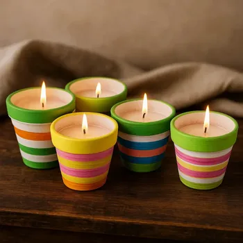 Osvěžovač vzduchu LEVNO Citronelová svíčka Nové, náhodný výběr barvy