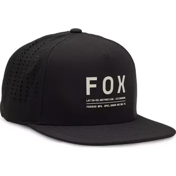 Kšiltovka Fox Non Stop Tech Snapback Hat black