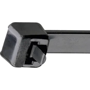 Stahovací páska Panduit RCV370, PRT2S-C0, stahovací pásky, 4.80 mm, 188 mm, černá, rozpojitelná, s pákovým uzávěrem, odolná vůči UV záření, odolná vůči povětrnostním vlivům, 1